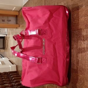 BRAND NEW - Victoria's Secret Hot Pink Duffle Bag